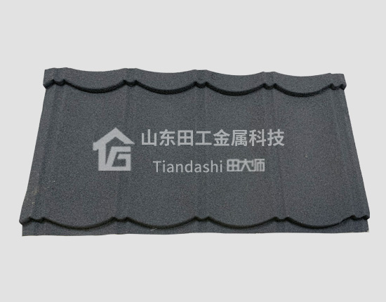 连体金属彩石瓦
