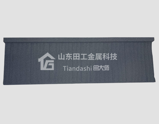 木纹型金属彩石瓦