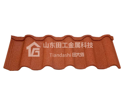 罗马型彩石金属瓦